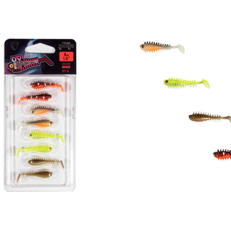 Zestaw Gum  FOX RAGE MICRO SPIKEY UV MIXED PACK